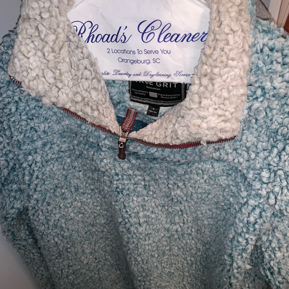 Light blue true grit